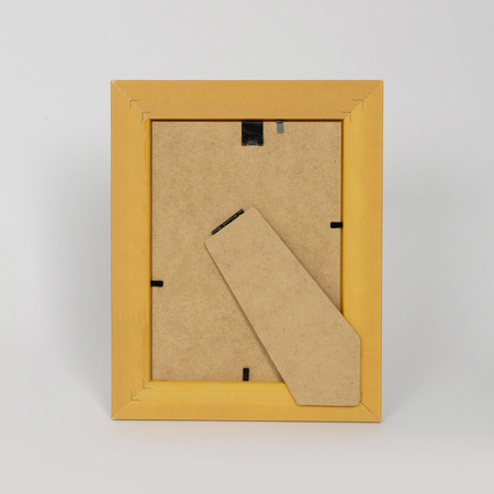 Ramka drewniana złota na zdjęcia DRL N Z 13x18 cm