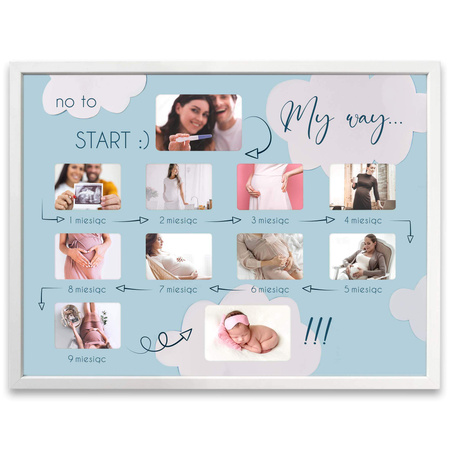 Ramka na zdjęcia MY WAY. Ramka z passe partout o rozmiarze 21x30 cm