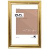 Złota ramka drewniana na zdjęcia EKO Z4 10x15 cm