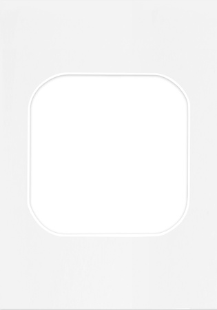 Passe Partout okienko w kształcie LITERKI "O"