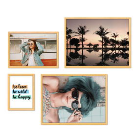 Zestaw naturalnych ramek galeria 0 GF0008