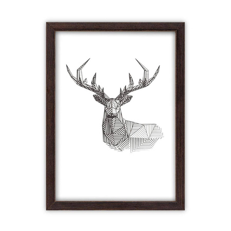 Zestaw brązowych ramek galeria Pinia 4 GF0006