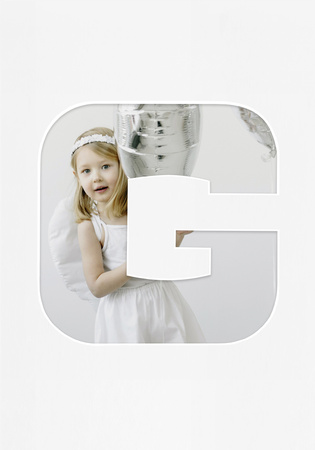 Passe Partout okienko w kształcie LITERKI "G"