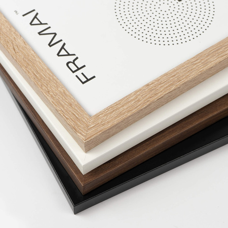 Ramka na zdjęcia bielony dąb HEN 0 60x80 cm