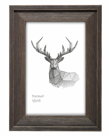 Ramka drewniana na zdjęcia DRL M 02S 50x60 cm