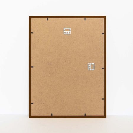 Pakiet 5 szt. ramek drewnianych na zdjęcia kolor mahoń DRWA 5 30x40 cm