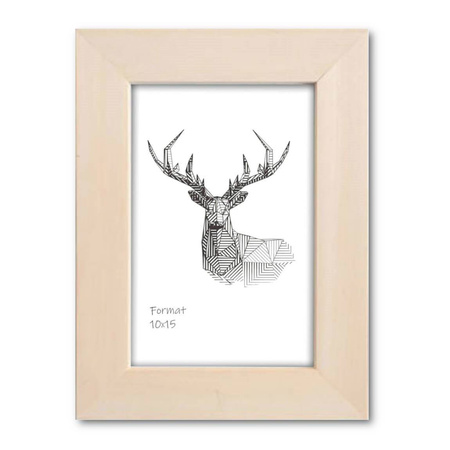 Ramka z drewna surowego na zdjęcia SUR F 24x30 cm