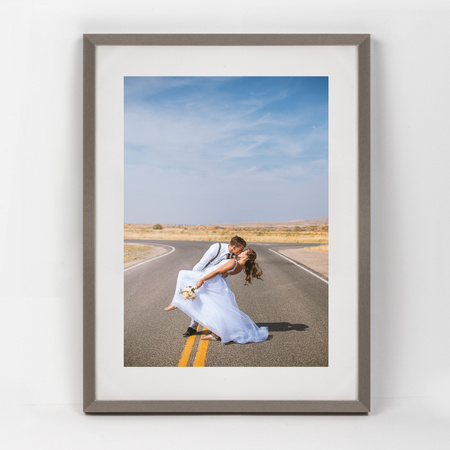 Srebrna ramka na zdjęcie LUX ST 30x40 cm