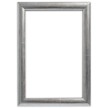 Srebrna ramka drewniana na zdjęcia EKO S2 15x21 cm