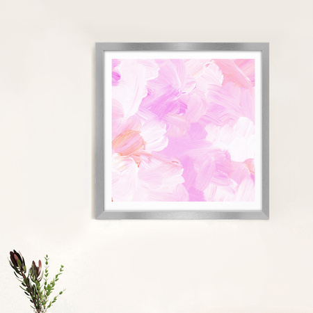 Srebrna ramka na zdjęcia HEN S 40x40 cm