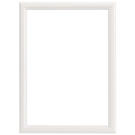 Biała ramka drewniana na zdjęcia DRWA 1 18x24 cm