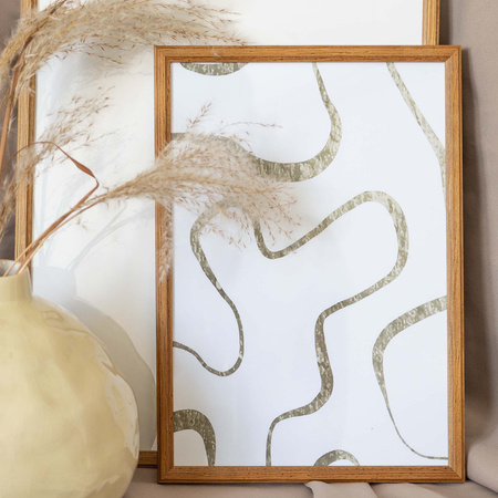 Ramka drewniana DRWA 3 kolor dąb 25x38 cm