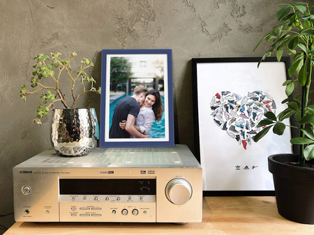 Kolorowe ramki na zdjęcia pastelowe proste - 21x30 cm