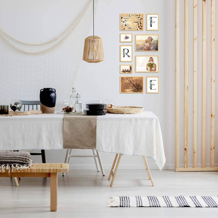 Zestaw naturalnych ramek galeria 0 GF0004