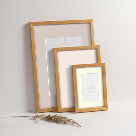 Passe partout 9x13 (5x7) BEŻOWY POWDER