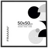 Czarna ramka na zdjęcia KEA 2 50x50 cm