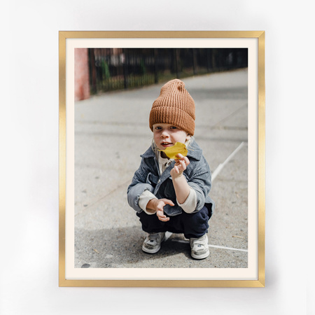 Złota ramka na zdjęcia HEN Z 40x40 cm