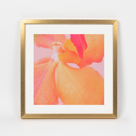 Złota kwadratowa ramka na zdjęcie KEA Z 30x30 cm