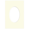 Passe partout 10x15 (6x9) OWAL BEŻOWE CREAM