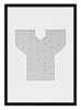 Ramka na zdjęcia LITERKA "Y" 21x30 cm czarna z białym passe partout