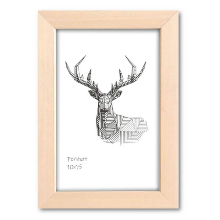 Ramka z drewna surowego na zdjęcia SUR B 21x30 cm