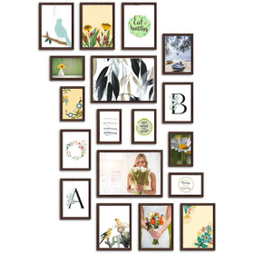 Zestaw brązowych ramek galeria 44 GF0006