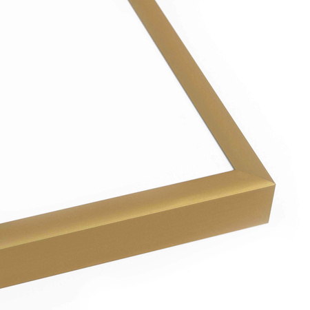 Złota ramka aluminiowa QAL 62x93 cm