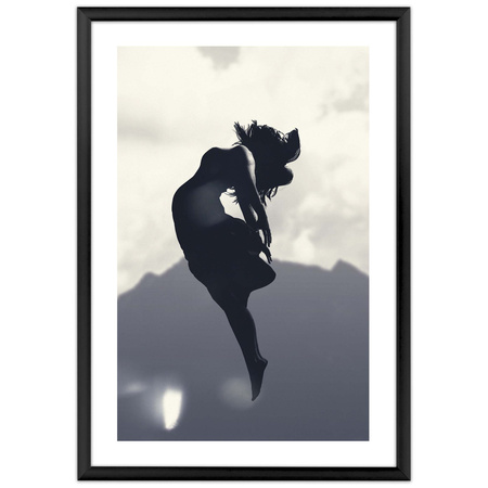 Czarna ramka aluminiowa na zdjęcia Royall 21x30 cm