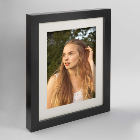 Czarna ramka przestrzenna EXPO 3D MAX 40x50 cm (30x40 cm)