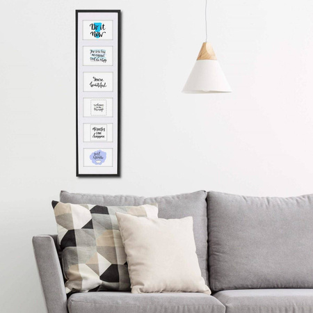 Foto galeria Black 20x80 cm na 6 zdjęć