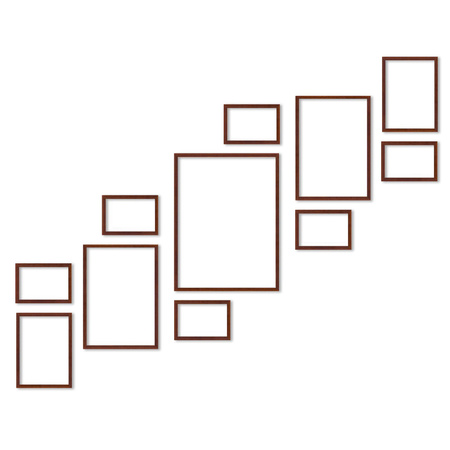 Zestaw ramek PINIA 3 GF0030 R- galeria ramek na 11 zdjęć