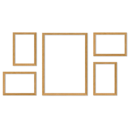 Zestaw ramek PINIA 00 GF0045 - galeria ramek na 5 zdjęcia