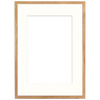 Brązowa ramka na zdjęcia HEN PASS 01 60x80 cm z passe partout 40x60