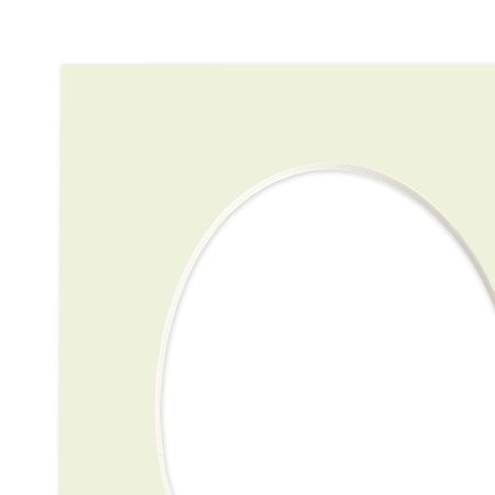 Passe partout 10x15 (6x9) OWAL ZIELONY MINT