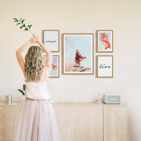 Zestaw ramek PINIA 00 GF0046 - galeria ramek na 5 zdjęcia