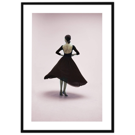 Czarna ramka na zdjęcia 70x100 cm HEN 2