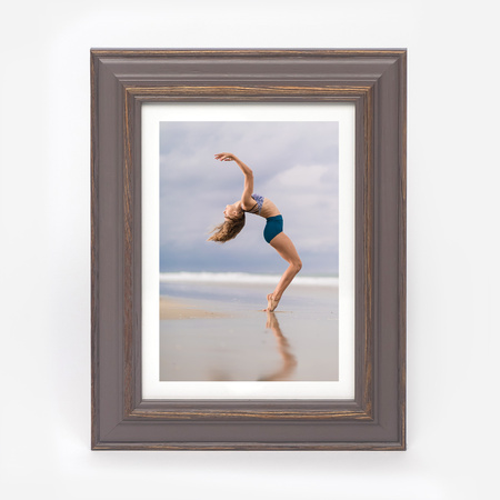 Ramka drewniana na zdjęcia DRL X 02 15x21 cm