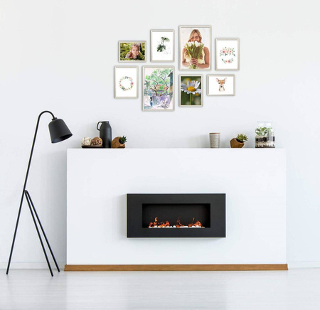 Zestaw srebrnych ramek galeria PRESTO S GF0007