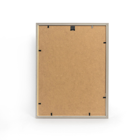 Srebrna ramka drewniana na zdjęcia EKO S2 18x24 cm