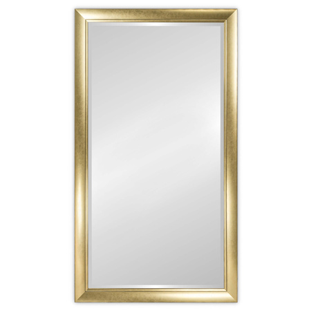 Lustro z fazą w złotej ramie LUCA LU-2472