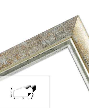 Ramka drewniana na zdjęcia DRZ C S1 15x21 cm