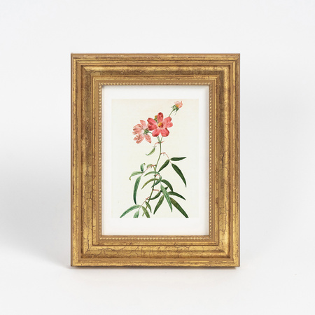 Ramka drewniana złota na zdjęcia DRZG M Z 13x18 cm