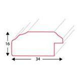 Ramka drewniana na zdjęcia DRZ A 2 24x30 cm