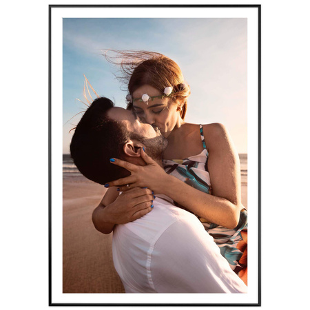 Czarna ramka aluminiowa na zdjęcia Royall 70x100 cm