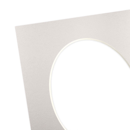 Passe partout 18x24 (13x18) OWAL SREBRNE SILVER