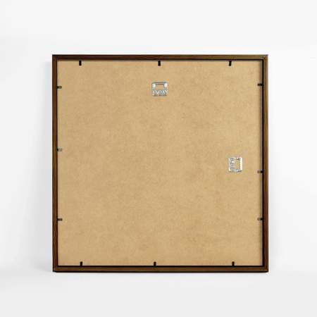 Foto Galeria 50x50 cm brązowa Ramka na 11 zdjęć 10x15 cm i 10x10 cm z Passe Partout