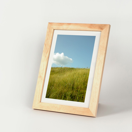 Ramka z drewna surowego na zdjęcia RAW 15x21 cm