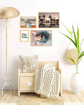 Zestaw naturalnych ramek galeria 0 GF0008