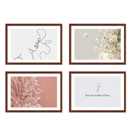 Zestaw ramek PINIA 3 GF0016 - galeria ramek na 4 zdjęcia