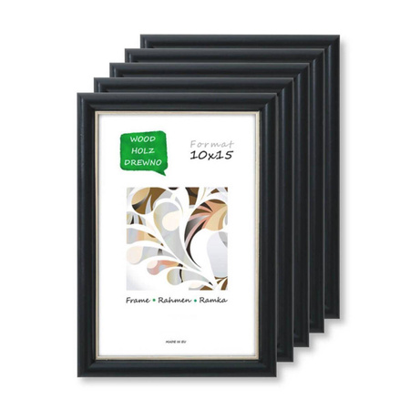 Pakiet 5 szt. ramek drewnianych DRWB F 2 21x30 cm